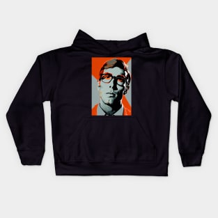 Modern man in pop-art style Kids Hoodie